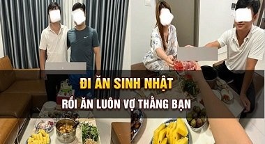 Chăm sóc vợ bạn ngay tiệc sinh nhật